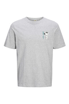 Springfield Camiseta Snoopy gris claro