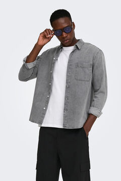 Only & Sons Camisa vaquera regular fit