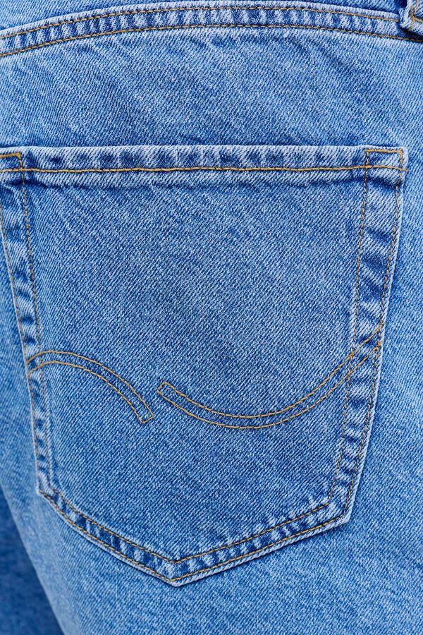 Jack & Jones Denim relaxed fit Bermuda shorts blue