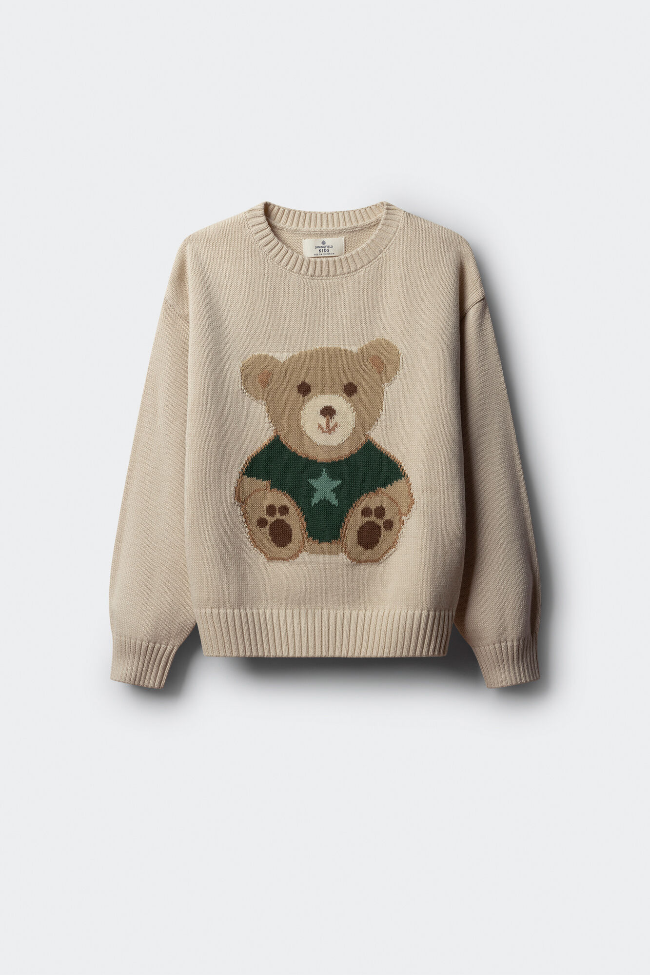 Springfield Kids Su&eacute;ter de ursinho de pel&uacute;cia para menina