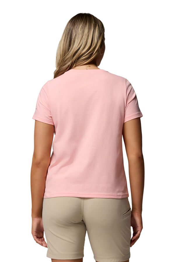 Columbia Printed T-shirt Rolling Bend&trade; pink