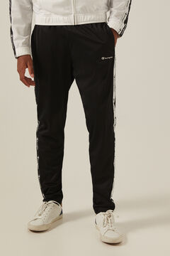 Springfield White tracksuit with side bands white
