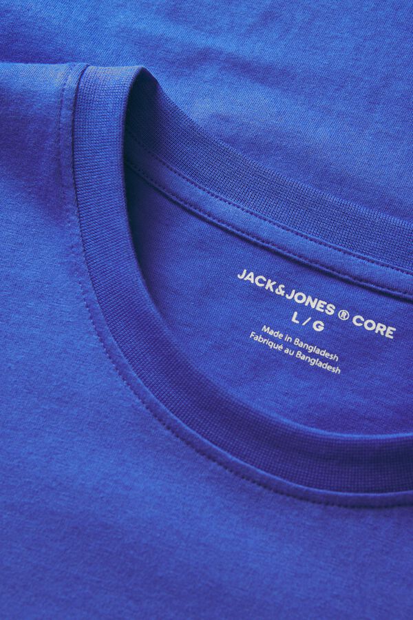 Jack & Jones Camiseta manga corta logo azul