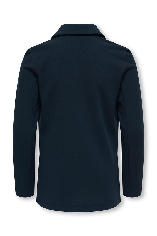 Only Girls Blazer fluida manga larga azul