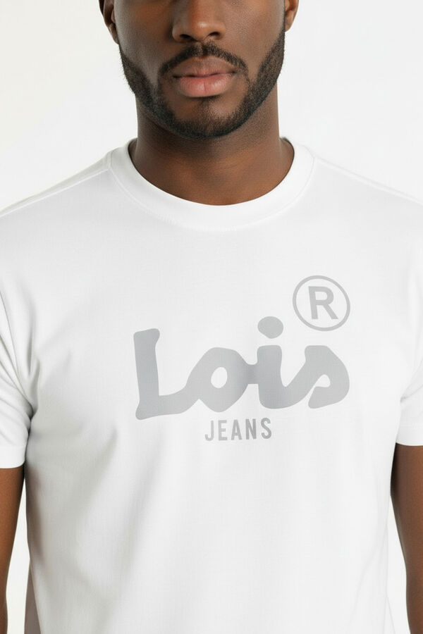 Lois Camiseta Manga Corta blanco