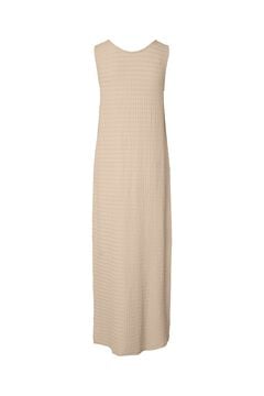 Pieces Vestido comprido em bambula