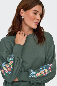 Only Sudadera cuello redondo