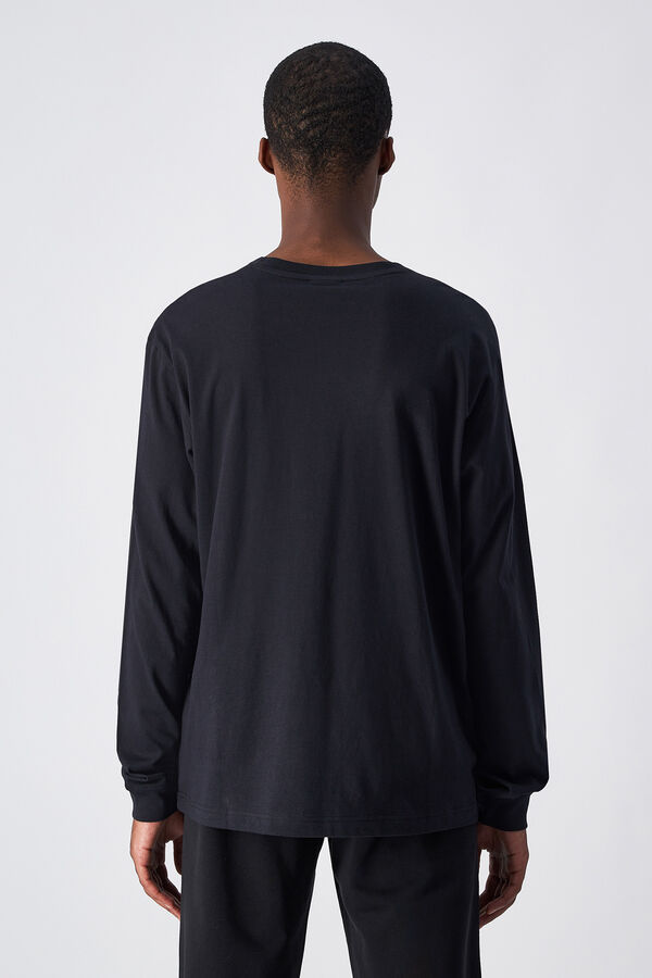 Champion Camiseta cuello caja negro