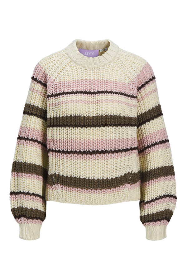 Jack & Jones Jersey rayas multicolor marfil