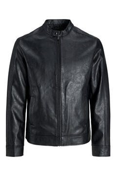 Springfield Faux leather water-resistant jacket black