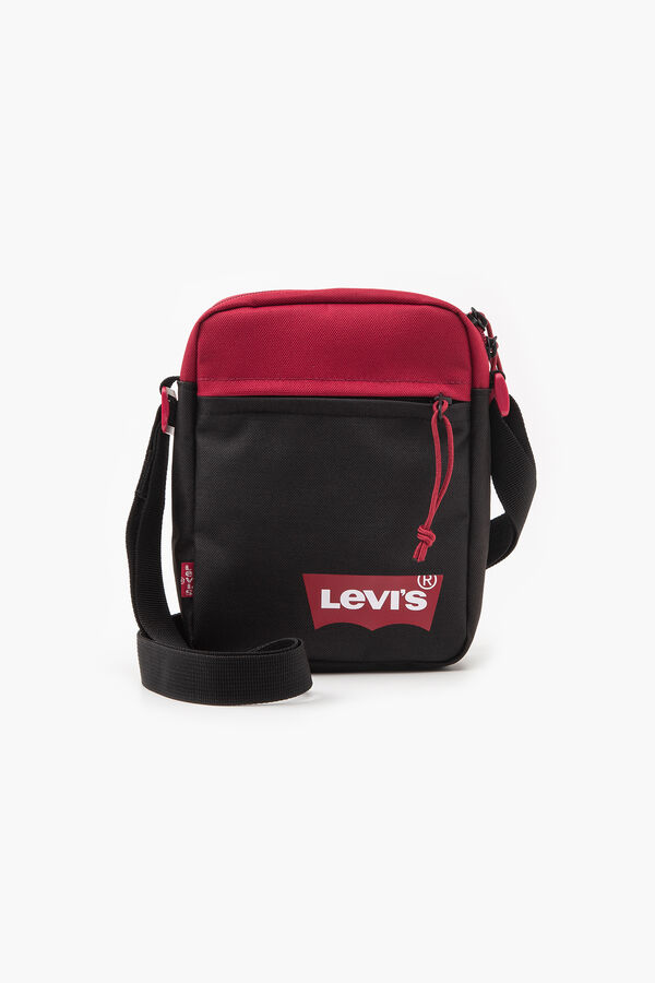 Levi's Bolso cruzado mini (red batwing) rojo