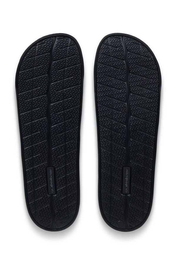 Quiksilver Chanclas con banda y logo negro