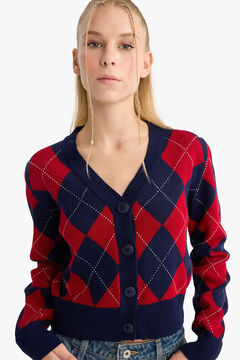 DeFacto C&aacute;rdigan de rombos