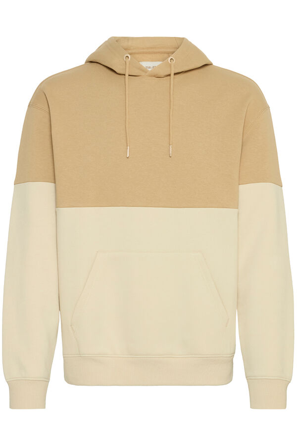 Blend Sudadera bicolor beige