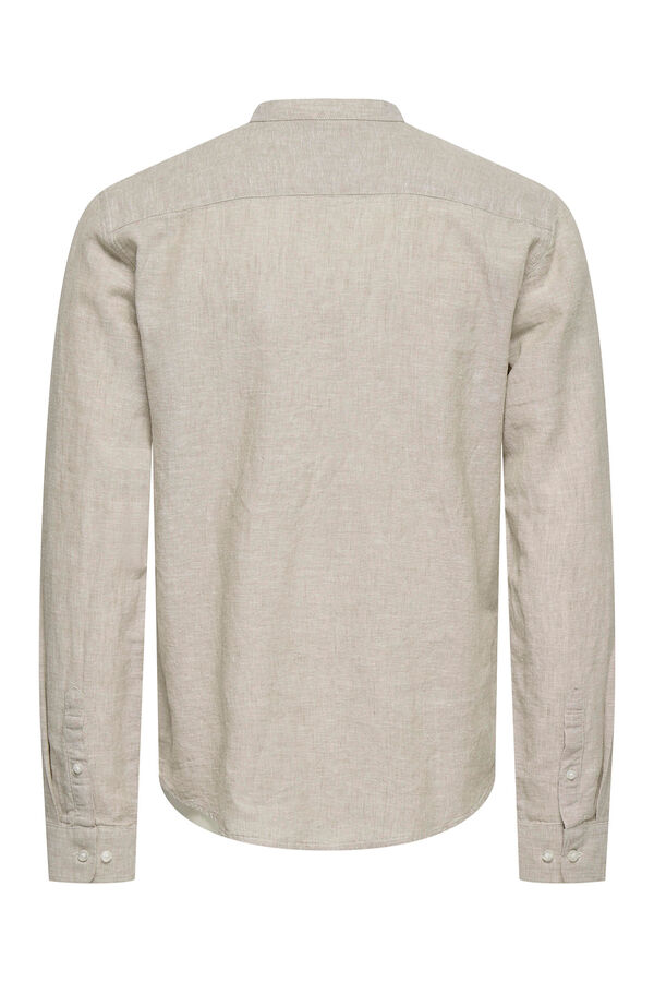 Only & Sons Long sleeve shirt nude
