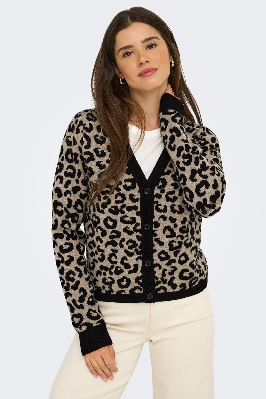 Cárdigan animal print