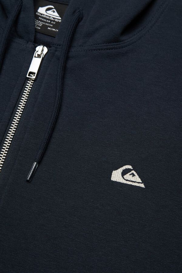 Quiksilver Hooded zip-up sweatshirt blue
