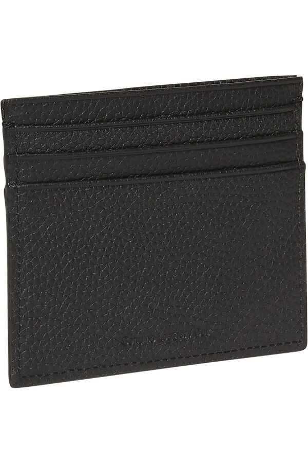 CK Jeans Tarjetero Calvin Klein de piel negro