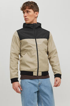 Springfield Lightweight windproof jacket beige