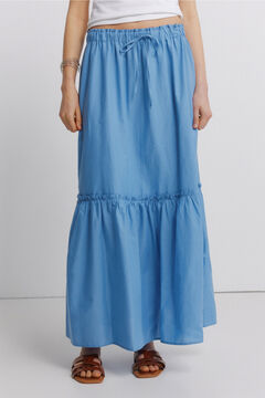 Springfield Flounced midi skirt