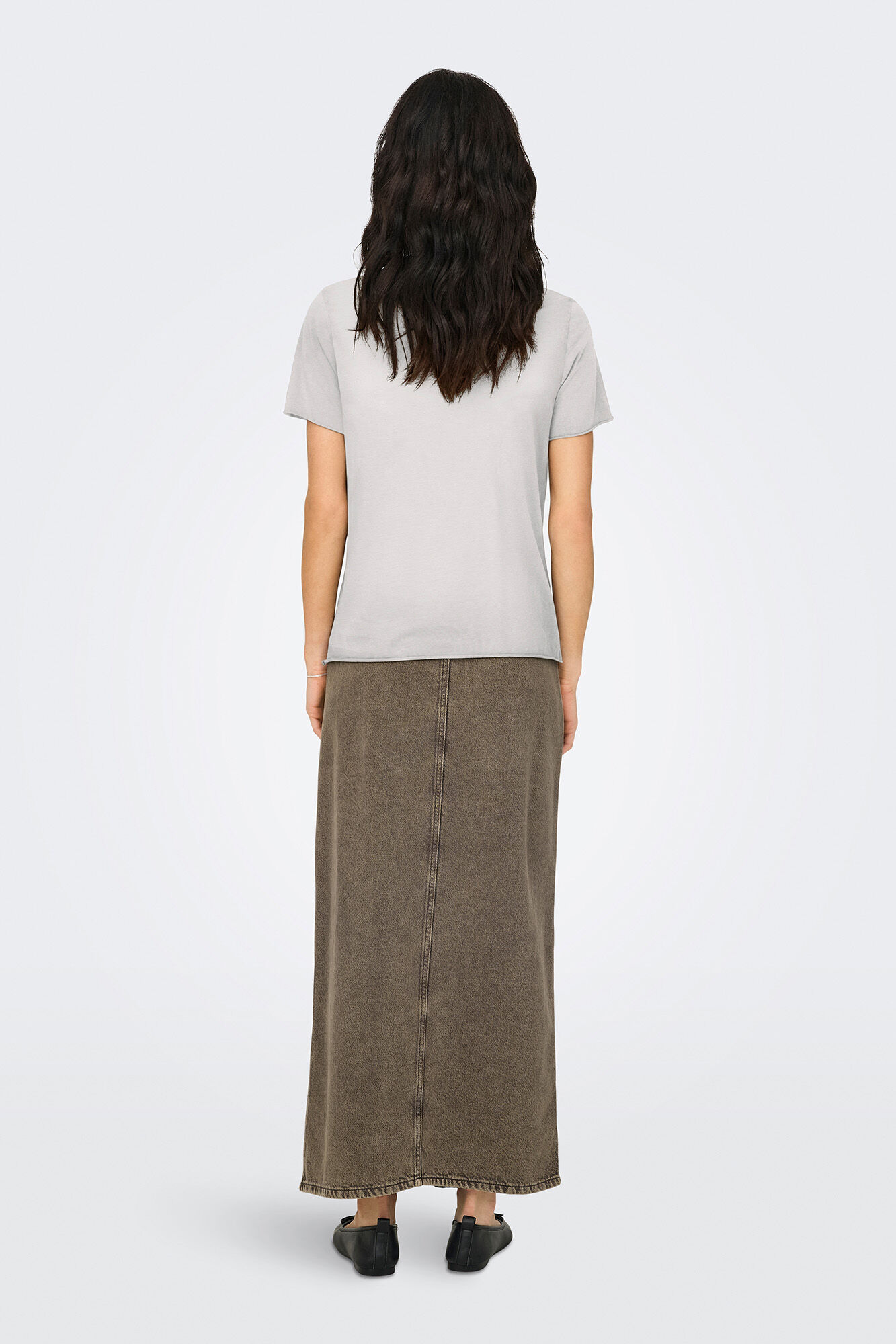 Only T-shirt estampada de manga curta 