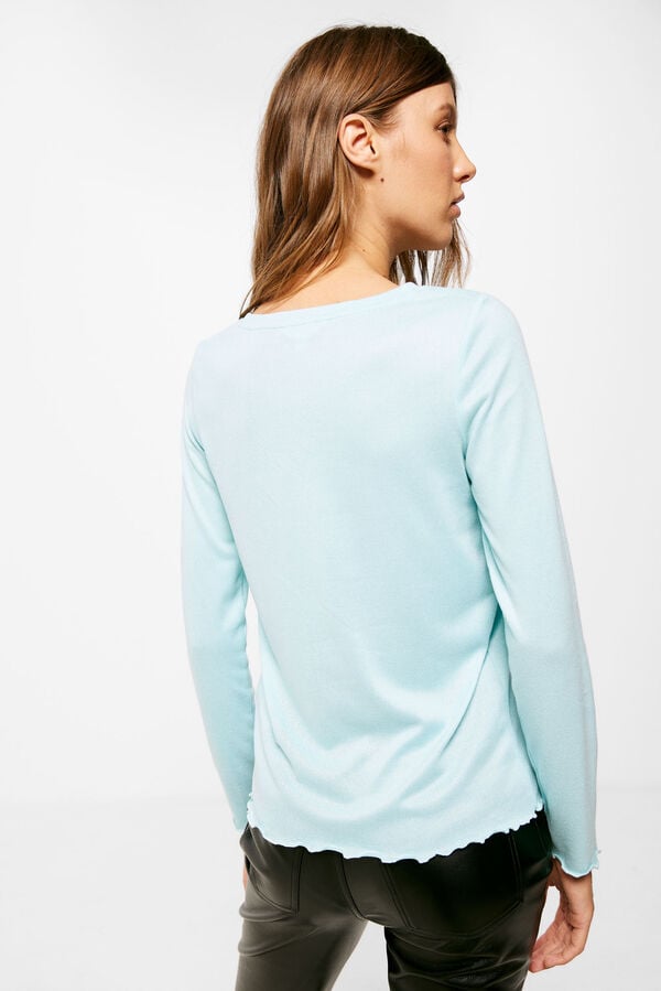 Springfield T-shirt Couture Devant blue