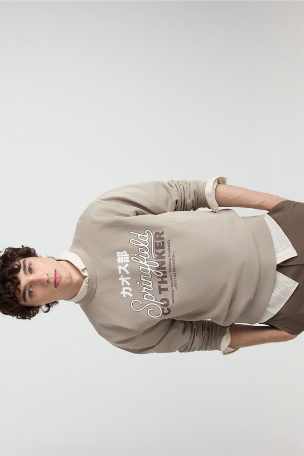Springfield Springfield thinker sweatshirt nude