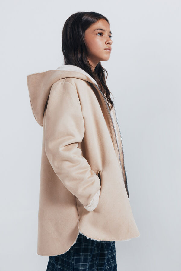 Springfield Kids Jaqueta com fecho-éclair para menina cru