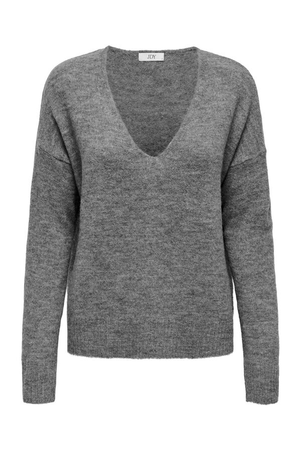 JDY Jersey de punto gris
