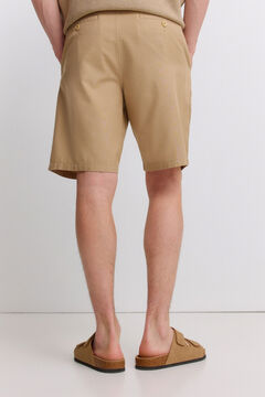 Springfield Wide & relaxed fit technical Bermuda shorts