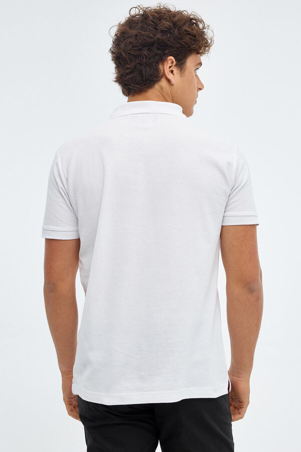 Inside Polo B&aacute;sico blanco