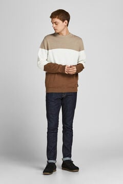 Springfield Coloured bands jumper gray