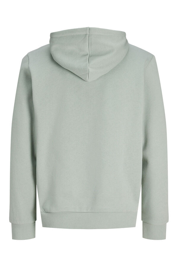 JJ REBEL Sudadera con capucha b&aacute;sica turquesa