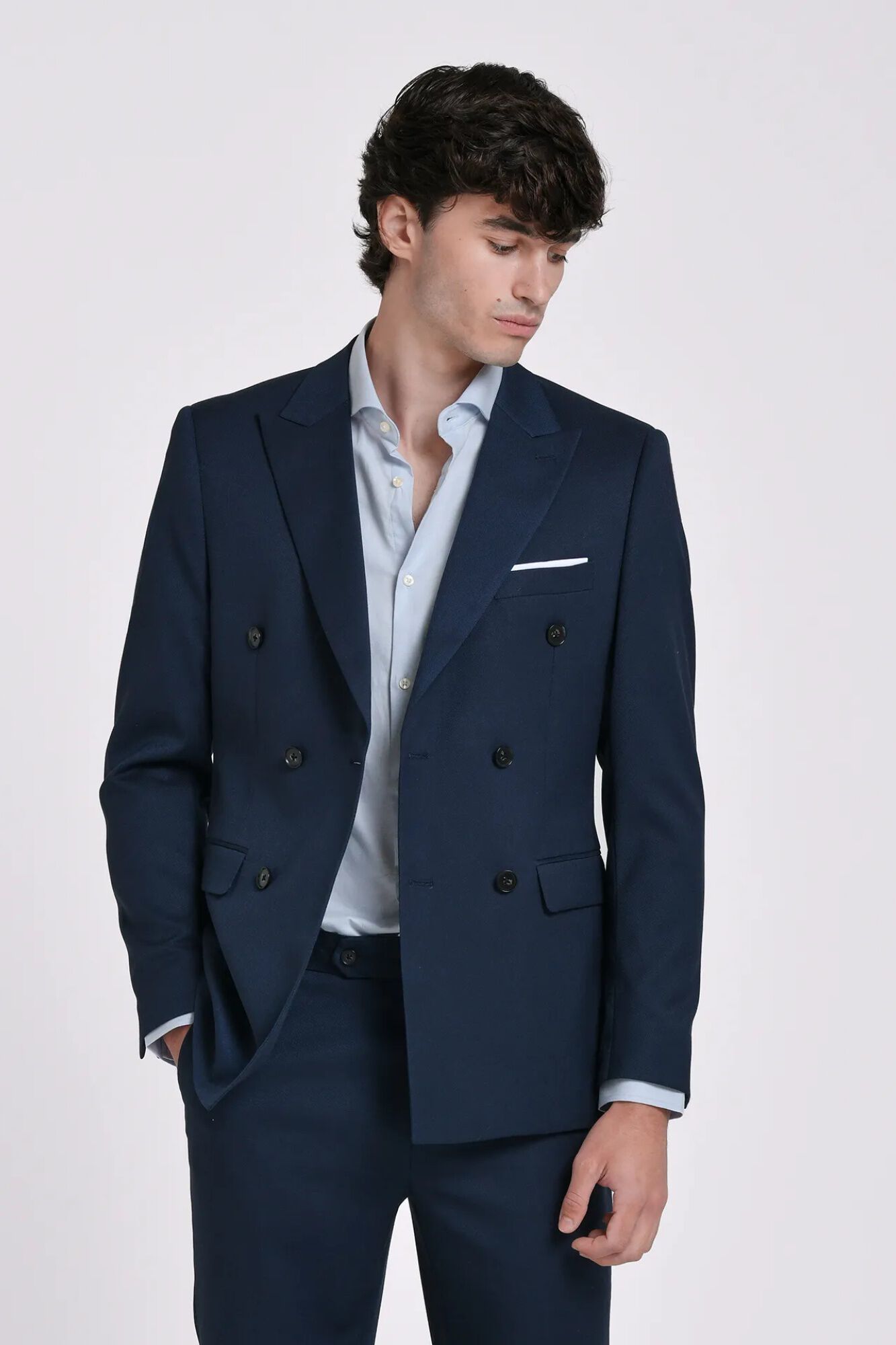 JVZ Americana cruzada de traje