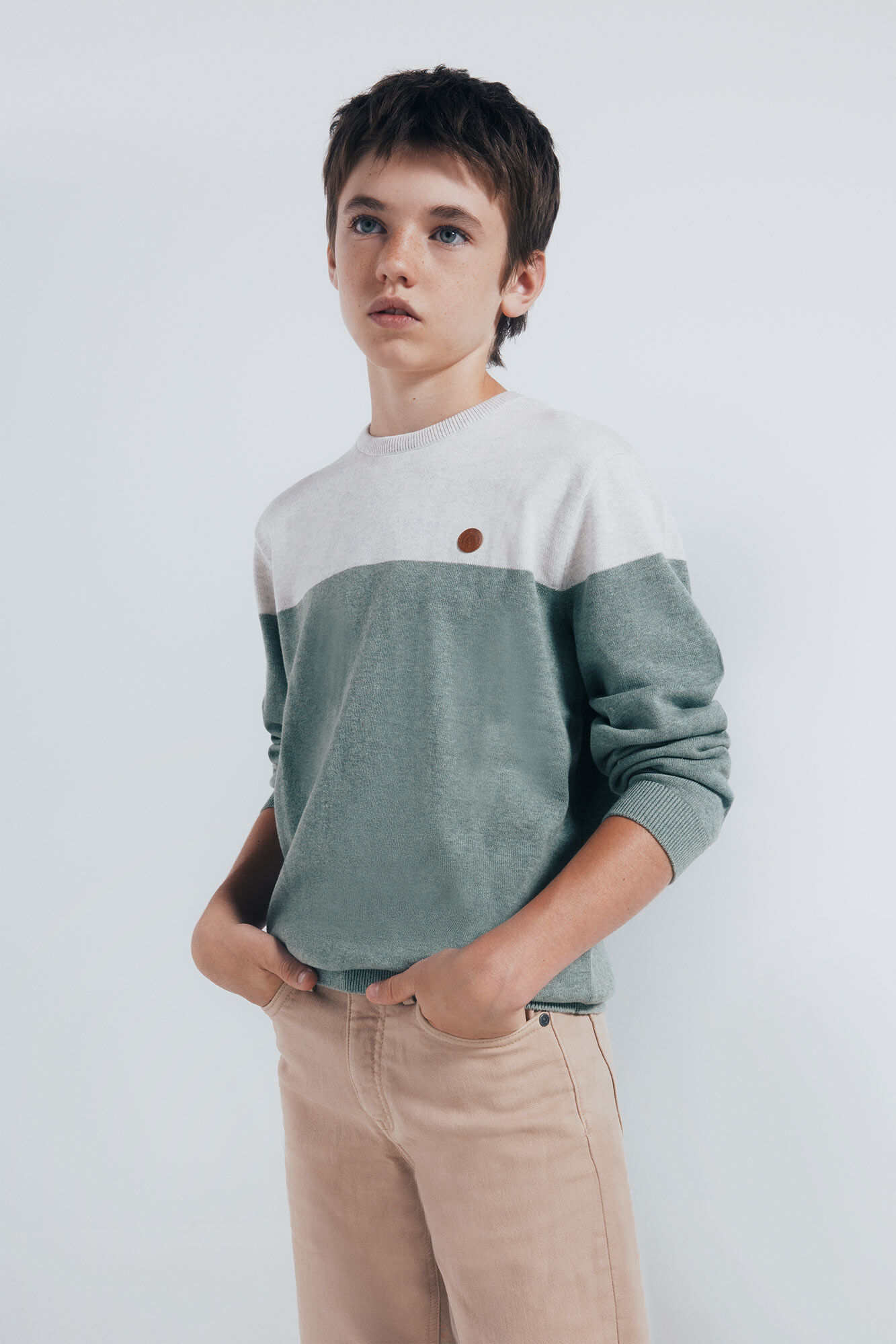 Springfield Kids Children's Color Block Sweater