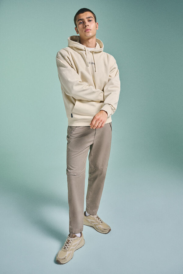 Springfield Limitless Pedri x Springfield hoodie natural