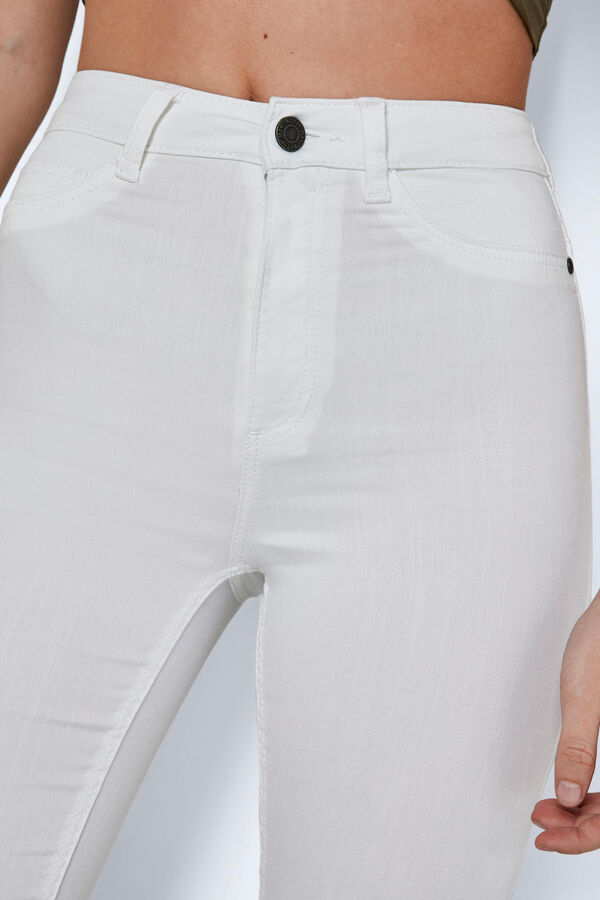 Springfield Jeans skinny blanco