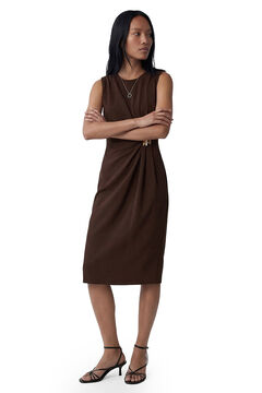 Koton Vestido midi entallado