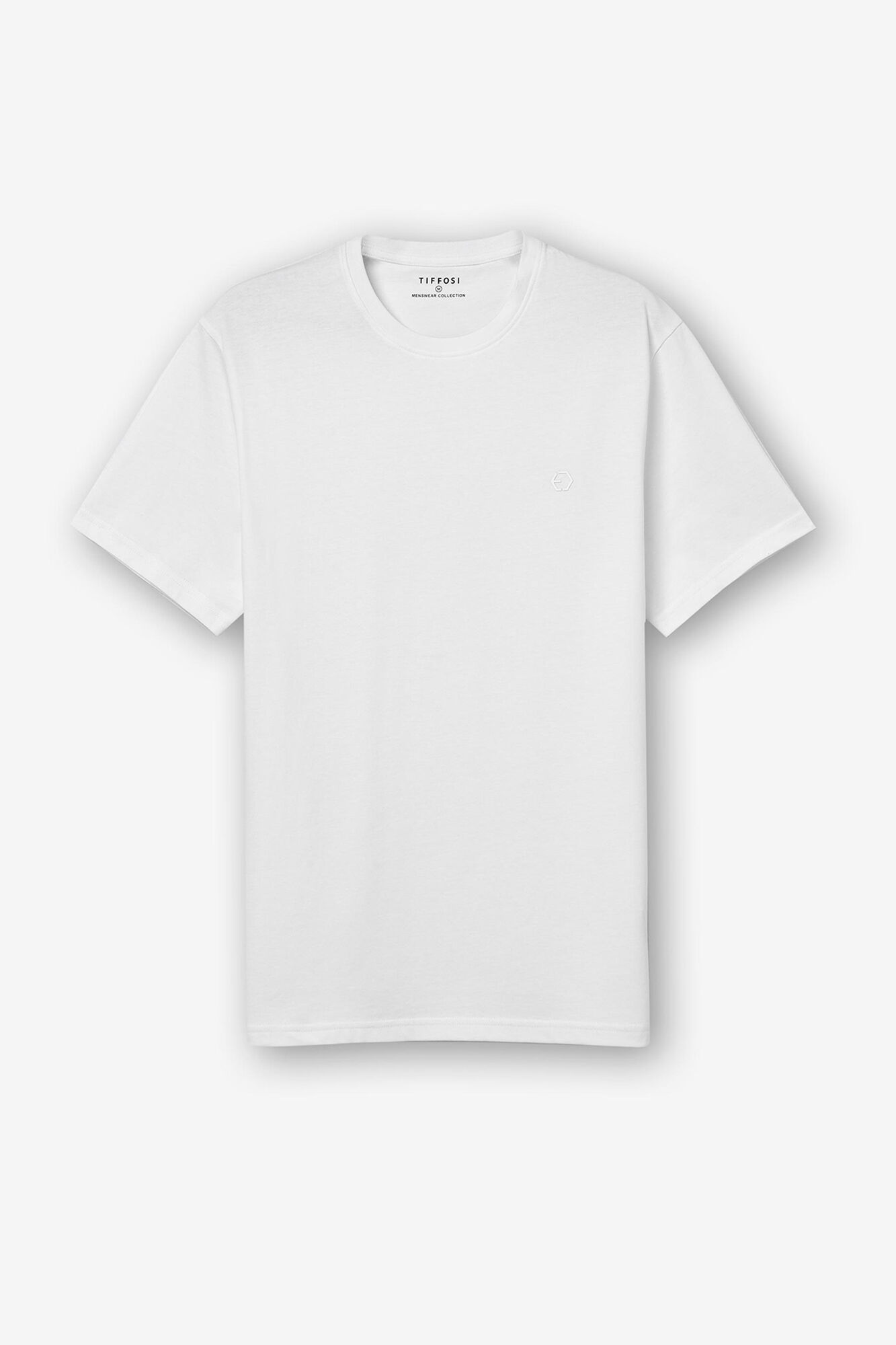 Tiffosi Camiseta de Algod&oacute;n con Relieve
