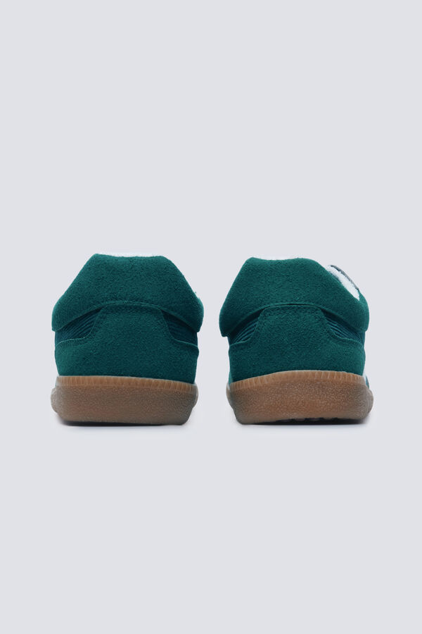 Springfield Green corduroy sneakers green