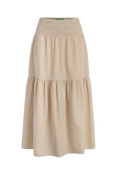 Jack & Jones Falda larga seersucker