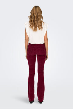 Only Pantal&oacute;n de pana flared