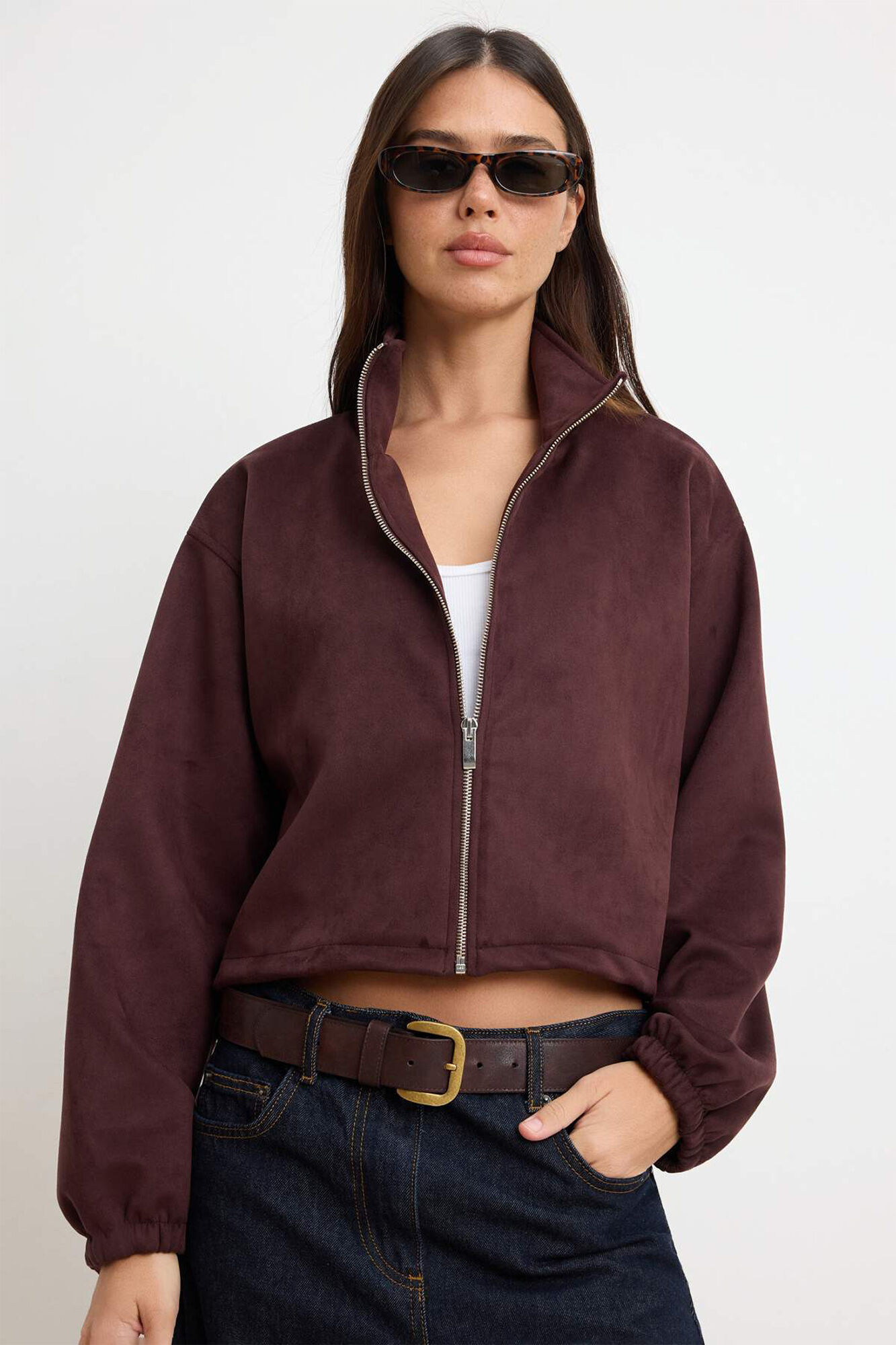 Trendyol Blazer cruzado de trespasse com bot&otilde;es duplos
