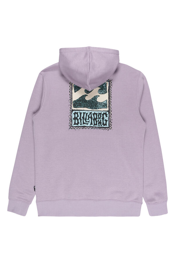 Billabong Arch Po - Moletom com capuz para homens rosa