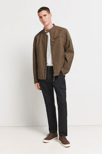 Springfield Slim fit cargo comfort trousers