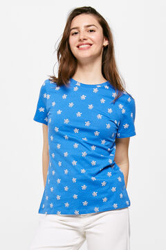 Springfield Mini print T-shirt bluish
