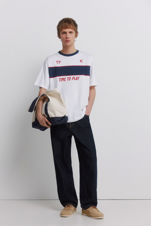 Springfield Time to play T-shirt white