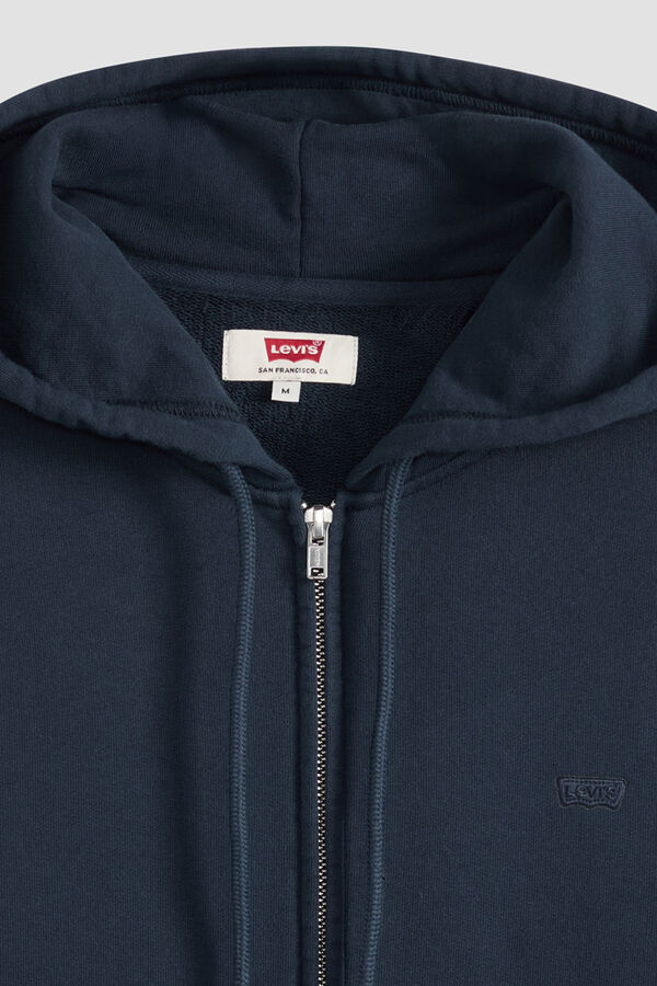 Levi's Sweatshirt com capuz azul