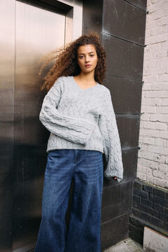 Noisy May Strick- mit V Ausschnitt