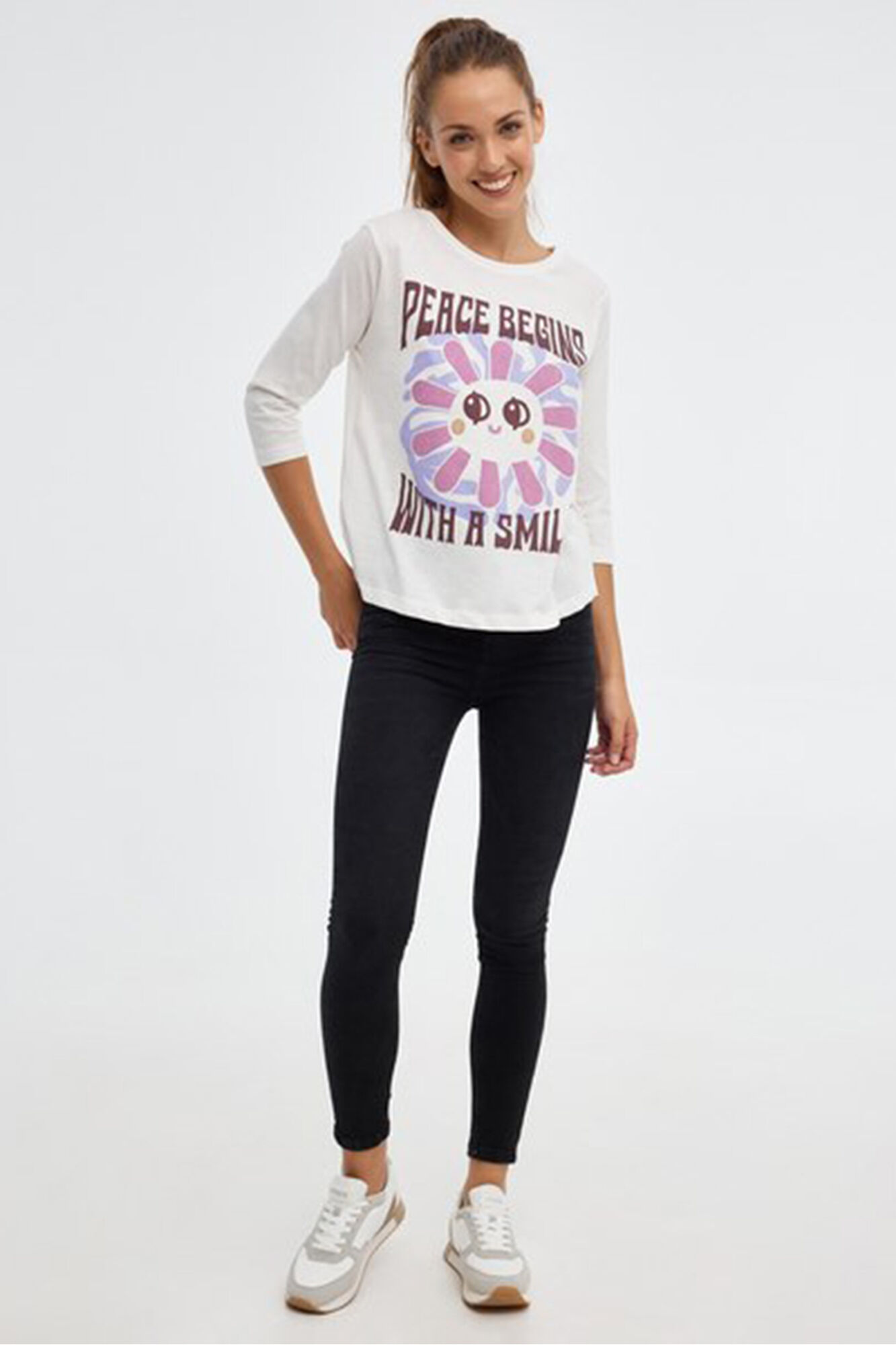 Inside T-shirt estampado